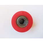 Rolka, prowadnica łańcucha uniwersalna czerwona średnica otworu 8 mm 38/24/8 MM