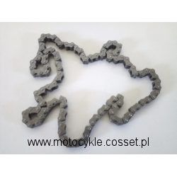 Łańcuszek łańcuch rozrządu do silnika ZS169 FMM CB 250 CC 104 ogniwa LONCIN CROSS 250 CC