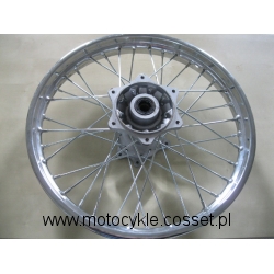 Felga tylna 18 cali (na 6 śrub) do Diabolini MMR 250 CC roczniki od 2021 roku srebrna