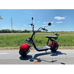 Skuter motorower elektryczny 2000 W  z homologacją drogową do rejestracji  - 2 osobowy.